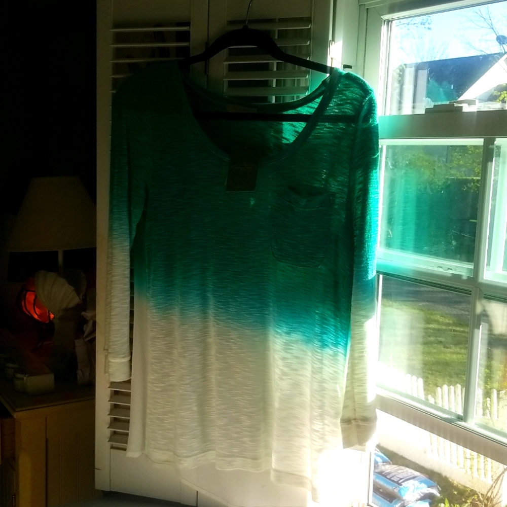 Anthropologie/Language 3/4 sleeve light top. NWT